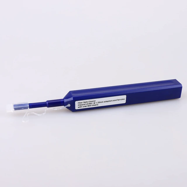 Alt view image 6 of 7 - Fiber Optic Cleaner Cleaning Pen Box Kit 2.5mm 1.25mm FC SC ST LC Optical Fiber Cable Connector Endface Optical Cleans Tool Set 4 in 1