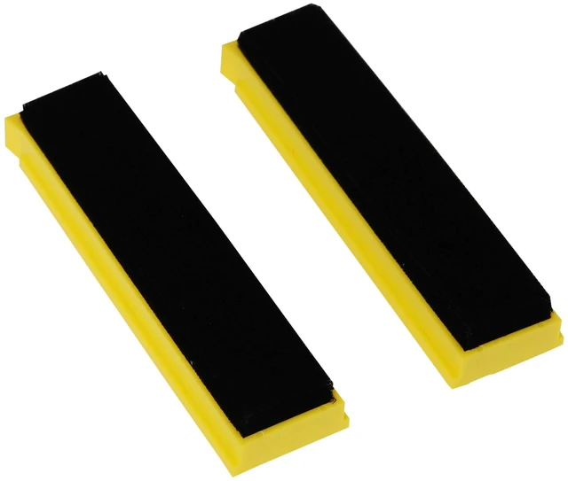 Main image of Spin-Clean Record Washer Mkii Replacement Brushes (1 Pair) | Non-abrasive brushes for all Spin-Clean Record Washers. Wedge-fit design holds them in place at the right cleaning pressure.