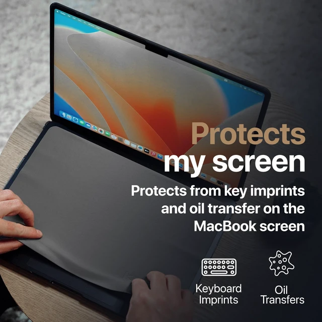 Alt view image 3 of 7 - Kuzy 3 Pack Premium Microfiber Cleaning Cloth - MacBook Screen Cleaner Keyboard Cover Imprint Protection Accessories - Laptop Screen Cleaner Cloth - Eyeglass Lens Glasses Cleaner, 3 Pack - Gray