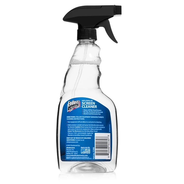 Alt view image 2 of 3 - for Electronics; Screen Cleaning Gel Spray and Xtra Large Microfiber Towel Value Pack; 16 oz. Pump Spray & 16" x 16" Towel (15023)