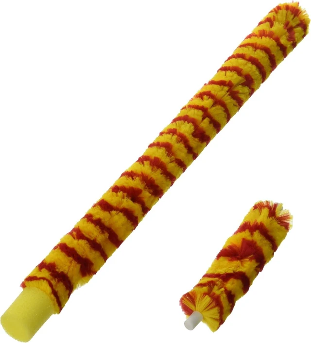 Main image of Flute Pad-Saver Cleaning Kit with 2-Piece Super-Wicking Microfiber (FSM) | Multi-Color Design Stores Inside or Outside the Instrument and Reaches the Full Body Length for Regular C Flute Maintenance