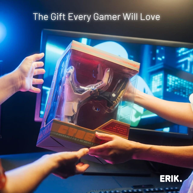 Alt view image 5 of 7 - Grupo Erik Cyberpunk Gaming Controller Holder | Gaming Equipment | Headphone Stand & Controller | Gaming Accessories for Desk | Halloween Decorations Headset stand, gaming room decor