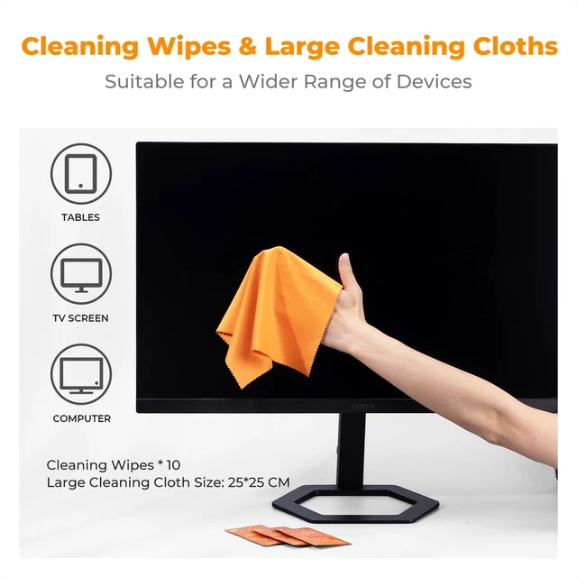 Alt view image 7 of 7 - K&F CONCEPT 32-in-1 Pro Camera Cleaning Kit for Professional Photographers | Replaceable Lens Pen, Safe For Devices, Fast Dry Wipes Remove Oil And Streaks, Portable, Multi Tools, Storage Bag, MK05