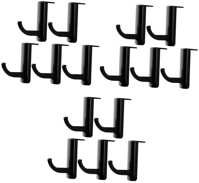 Main image of OSALADI Headset Mount for Monitor Adhesive Headphone Stand Hanger Over Ear Headset Hook Organizer for Desktop Monitor Side Storage for Cables Keys Adapters Home Office