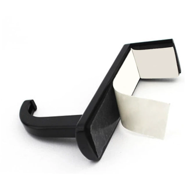 Alt view image 5 of 7 - OSALADI Headset Mount for Monitor Adhesive Headphone Stand Hanger Over Ear Headset Hook Organizer for Desktop Monitor Side Storage for Cables Keys Adapters Home Office
