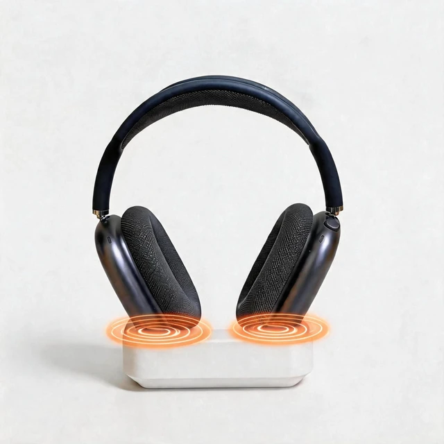 Main image of Headphone Stand Dock for AirPods Max 1 & 2, Sleep Mode Supported (White) | Airpods Max Stand Holder for Battery Saving, Stable No Wobble, Seamless Perfect Fit