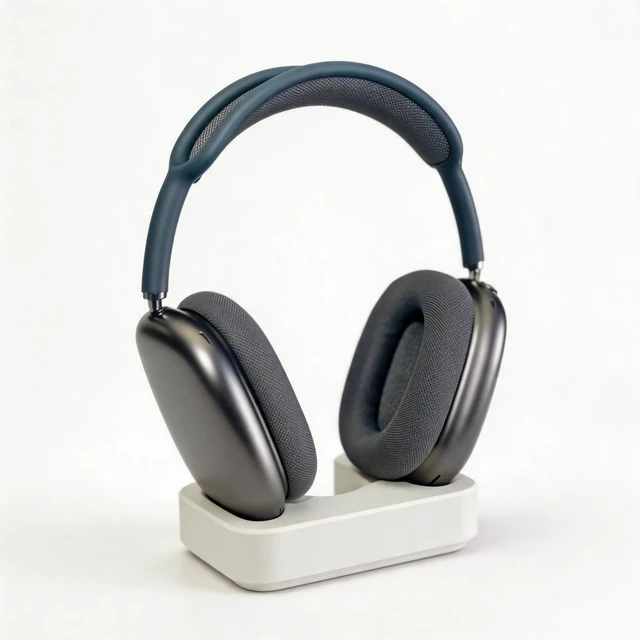 Alt view image 6 of 7 - Headphone Stand Dock for AirPods Max 1 & 2, Sleep Mode Supported (White) | Airpods Max Stand Holder for Battery Saving, Stable No Wobble, Seamless Perfect Fit