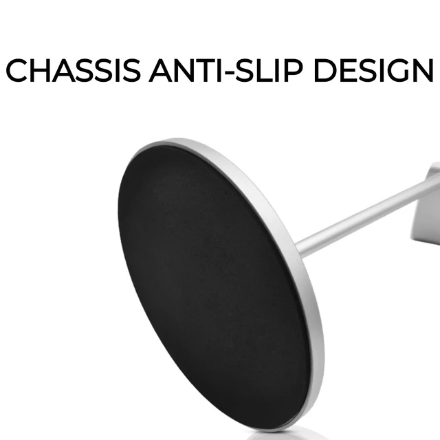 Alt view image 4 of 6 - Dual Headphone Stand for Desk | Stable, Portable, Space Saving, Multi Headphone Holder, Home, Office, Desktop, Gaming Setup