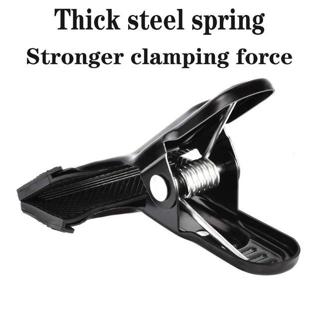 Alt view image 3 of 7 - KAGYOKU Backdrop Spring Clamps - 6 Pack of 4" Heavy Duty Clips | Heavy Duty Clips, Photography Background Stands, Woodworking, Home Improvement Projects