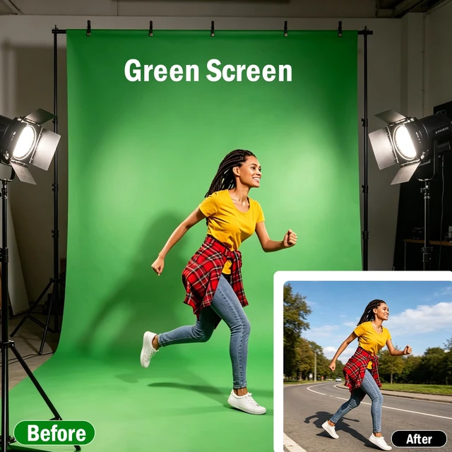 Alt view image 7 of 7 - Green Screen Backdrop Kit,10 x 6.5 FT Heavy Duty Stand for Photography | Portable Green Screen Kit, 5 Clamps, Carrying Bag for Photography, Video Recording, Live Streaming, Gaming and Zoom Meetings