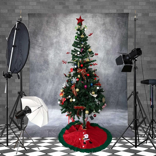 Alt view image 6 of 7 - Haboke Abstract Photography Backdrop for Photoshoot 8x10ft,Grey,No Stand | Professional,Polyester Fabric,Roller Pocket on Top,Vintage Portrait Photo Props Booth Background,Photoshoot Studio