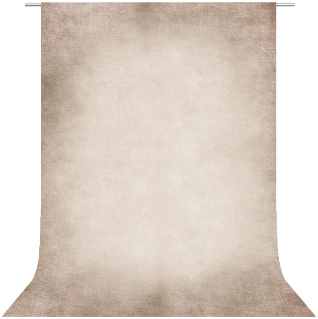 Main image of Beige Photography Backdrops for Photoshoot, Abstract Fabric 6x9ft | Vintage Studio Photo Backgrounds, Non Reflective, Easy to Use, for Portrait, Headshot, Product