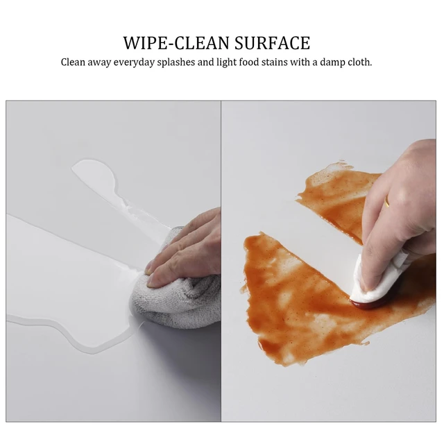 Alt view image 6 of 7 - Metlakat 3-Pack White Photography Backdrop Board, 12 x 12 and 12 x 16 in | Double-Sided Background Panels with 4 L-Shaped Clips and Storage Bag for Product and Food Photos