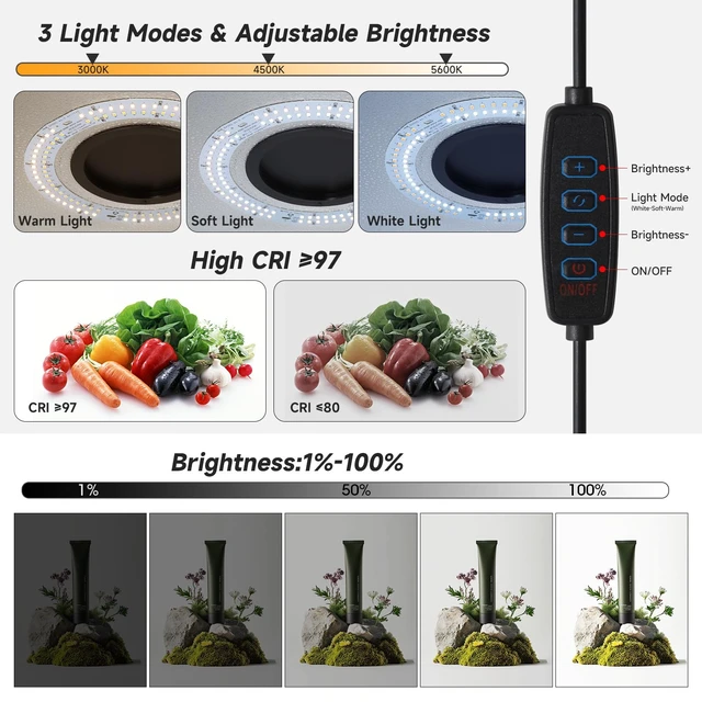 Alt view image 5 of 7 - SYSCLOUD Portable Photo Studio Light Box,16"x16" Professional Dimmable Shooting Tent Kit with 120 LED Lights & 6 Backdrops for Jewelry and Small Items Product Photography
