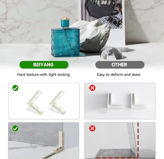 Alt view image 7 of 7 - BEIYANG 2 PCS Photo Backdrop Boards with 2 PCS Brackets for Flat Lay or Food Photography Background