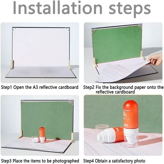 Alt view image 6 of 6 - 14PCS 28patterns Product Photography Backdrops with Shadow Board Kit | Photo Backdrop for Small Product Food Jewelry Cosmetic. (16x11.5in)