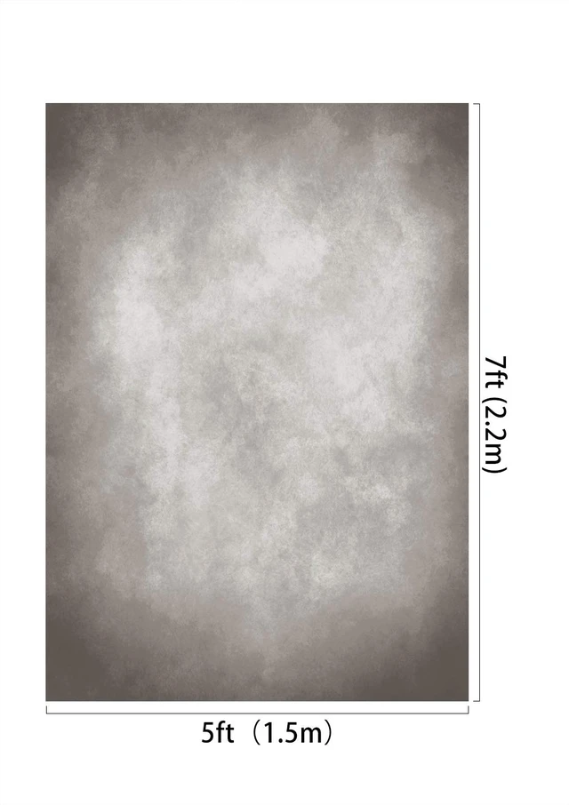 Alt view image 2 of 7 - Kate 5x7ft Vintage Backdrops Abstract Grey Portrait Photo Backdrop for Photography Studio