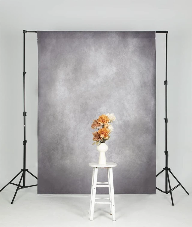 Alt view image 4 of 7 - Kate 5x7ft Vintage Backdrops Abstract Grey Portrait Photo Backdrop for Photography Studio