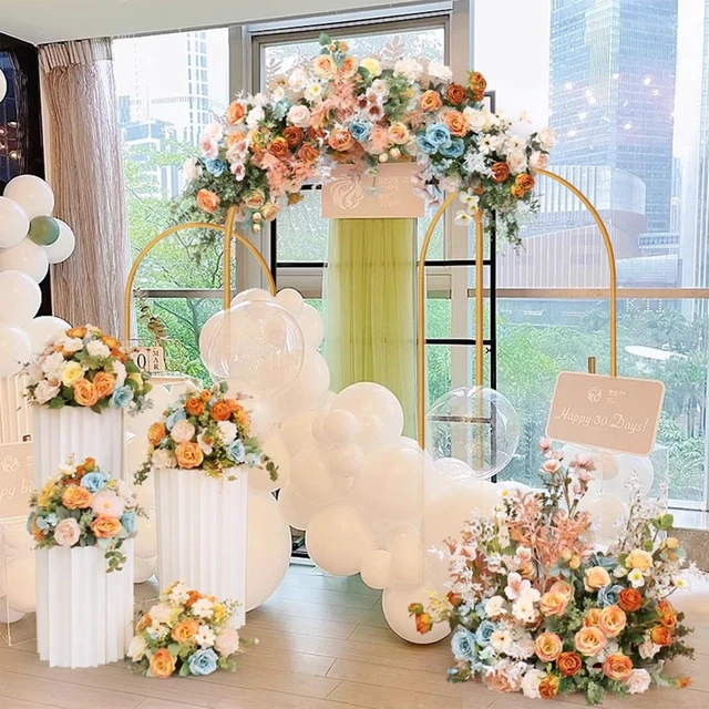 Alt view image 4 of 6 - PATPROPS Backdrop Stand Photo Studio Adjustable Background Stand Support for Parties, Events Decoration, Wedding, Photography (6.6FT,6FT,5FT)