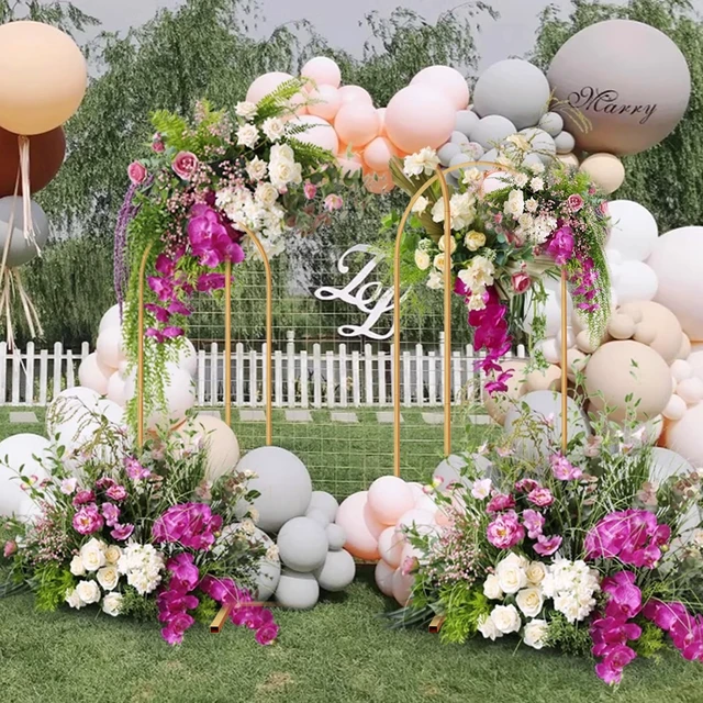 Alt view image 5 of 6 - PATPROPS Backdrop Stand Photo Studio Adjustable Background Stand Support for Parties, Events Decoration, Wedding, Photography (6.6FT,6FT,5FT)