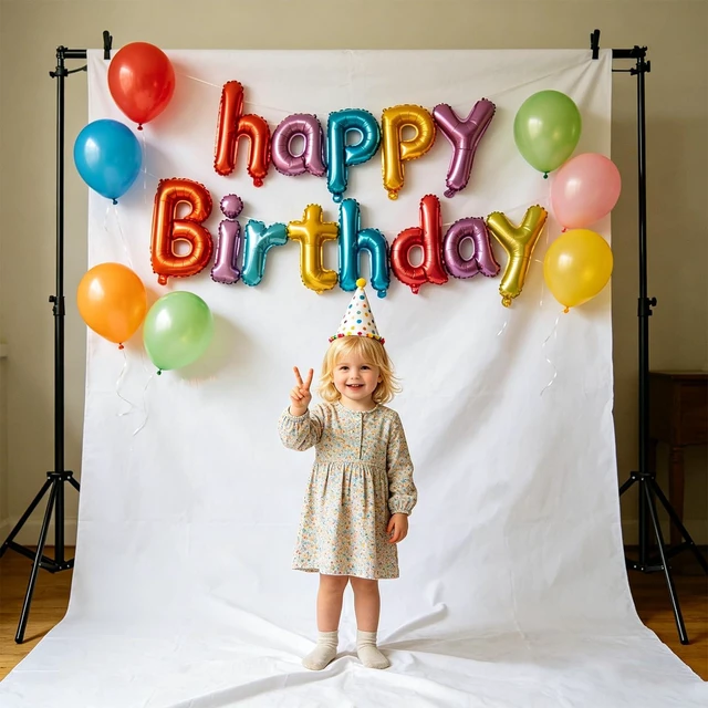 Alt view image 5 of 7 - White Photography Backdrop for Photoshoot, Fabric, 8x10FT | Versatile Studio Photo Background, Portable, Non-reflective, for Portraits, Party Decor, Video Recording, Projection