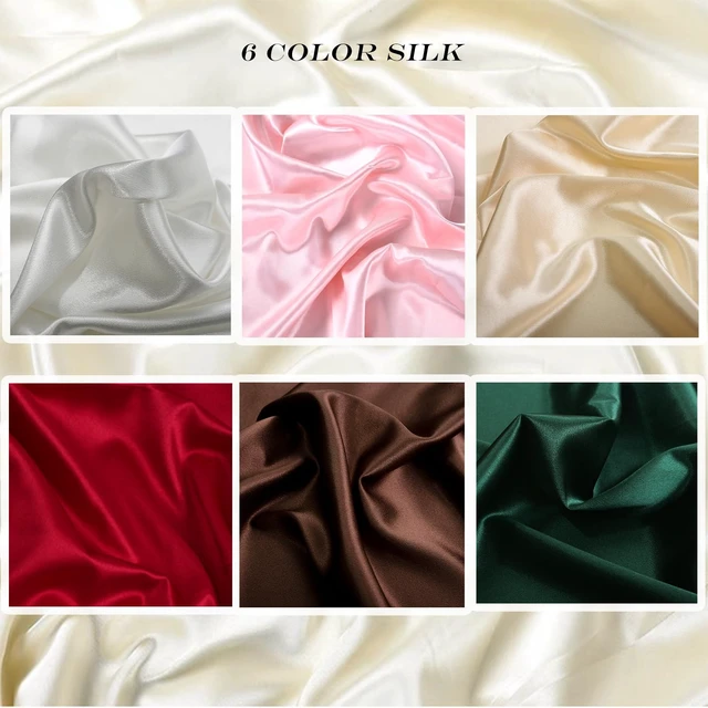Alt view image 6 of 6 - Product Photography Backdrops6PCS Luxury Silk Texture Photo Props | Jewelry Photography Props for Food Cosmetic Nail Perfume