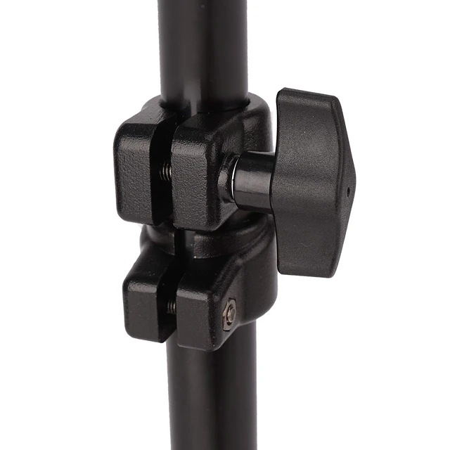 Alt view image 6 of 7 - FIEWSZIHU Camera Ceiling Wall Mount Light Stand 14.1-21.6inches/36-55 cm with 1/4 inch to 3/8 inch Universal Adapter Photography Arm for Photo Studio Video Light, Flash, Ring Light, Reflector