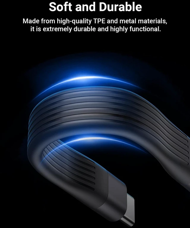 Alt view image 5 of 7 - AJMRTC 13CM Black USB4 USB-C Cable,40Gbps,240W PD,8K@60Hz,Thunderbolt 3/4,Soft Silicone Cord with Keychain for MacBook iPad iPhone 15 16 Samsung Android Auto VR