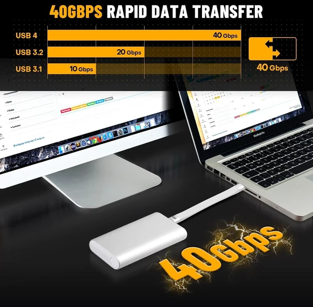 Alt view image 5 of 7 - AJMRTC 13CM White FPC Flat USB4 USB-C Cable,40Gbps,240W PD,8K@60Hz,Thunderbolt 3/4,Keychain Short Charging Data Cord for MacBook iPad iPhone 15 16 17 Samsung Android Auto VR