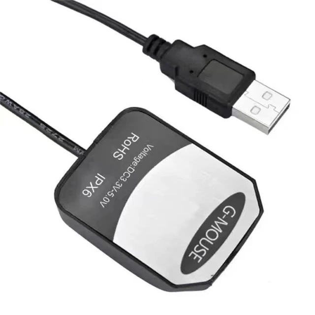 Alt view image 5 of 5 - AJMRTC G-Mouse USB GPS Receiver Module, IPX6 Waterproof GPS Antenna, DC3.3V/5V, for Android Car Stereo Navigation, Supports Google Maps, Laptop PC Navigation