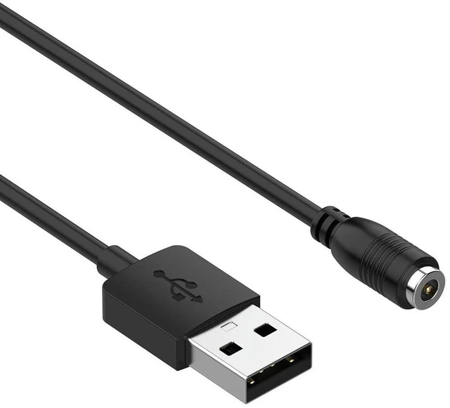 Alt view image 4 of 6 - AJMRTC USB to DC Barrel Jack Charging Cable 1M/3.3FT, Watch Charger Cord Replacement for Casio Protrek WSD-F10 WSD-F20 WSD-F30 WSD-F21 Smart Watch