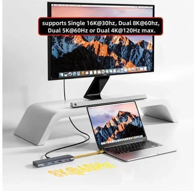 Alt view image 3 of 7 - AJMRTC USB5.0 Cable 80Gbps Flat Slim FPC Type C to Type C Cord, 240W PD Fast Charging, 16K@30Hz 8K@60Hz 5K Video Output, USB4.0 Compatible with Thunderbolt 3/4/5, Black with Lanyard Strap Chain for La