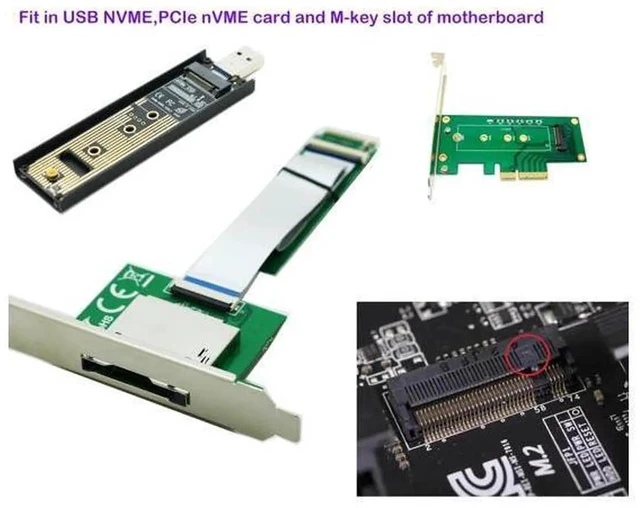 Alt view image 4 of 5 - AJMRTC M.2 NVMe M-Key CFexpress Type B Card Reader Adapter, PCIe CFexpress Type B to M.2 M-Key Converter, Compatible with Sony, Lexar CFexpress Type B Cards for Professional Photographers & Videograph