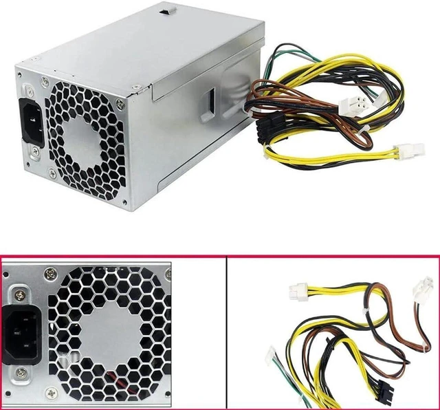 Alt view image 7 of 7 - AJMRTC 400W Desktop Power Supply PSU, Replacement Part L04618-800 L76557-001, Compatible with HP ProDesk 280 288 285 480 600 680 800 G3 G4, 100-240V AC Input for HP Tower Desktop PC Repair Upgrade