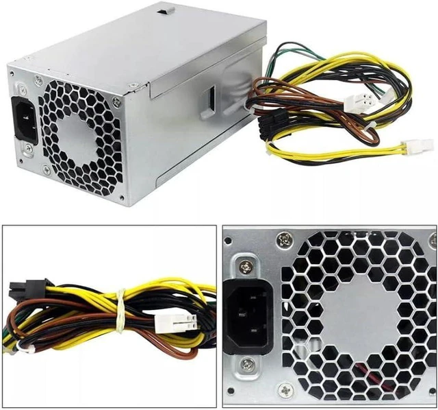 Alt view image 2 of 7 - AJMRTC 400W Desktop Power Supply PSU, Replacement Part L04618-800 L76557-001, Compatible with HP ProDesk 280 288 285 480 600 680 800 G3 G4, 100-240V AC Input for HP Tower Desktop PC Repair Upgrade