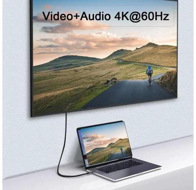 Alt view image 6 of 7 - AJMRTC USB C to USB C Cable 3.3FT, USB3.1 Gen2 10Gbps 100W PD Fast Charging Cord, E-Marker Chip Nylon Braided Type-C Male to Male Cable for Laptop Phone