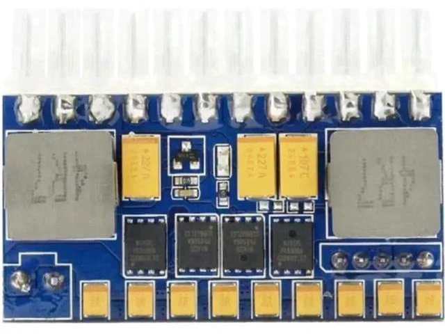 Alt view image 2 of 4 - AJMRTC 12V DC 250W Pico PSU DC-DC ATX Converter, 24Pin Fanless Power Supply Board with SATA 4Pin Molex, Mini ITX PC Car Automotive Power Module for SFF Vehicle PC Builds