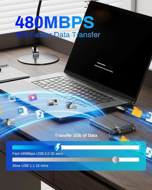 Alt view image 2 of 7 - AJMRTC 2Pack 5Ft 240W USB C to USB C Fast Charging Cable with Foldable Phone Stand, 90 Degree Right Angle Flat Cord, Multi-Functional T-Shaped Invisible Phone Holder, Ultra Fast Charger Cable Black