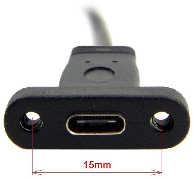 Alt view image 5 of 7 - AJMRTC 20CM Single Port USB3.1 Type-C Female to USB3.0 19Pin Motherboard Header Cable, Front Panel USB-C Female Terminal Wire, 10Gbps High Speed Internal Cable for PC Motherboard Front Chassis Custom