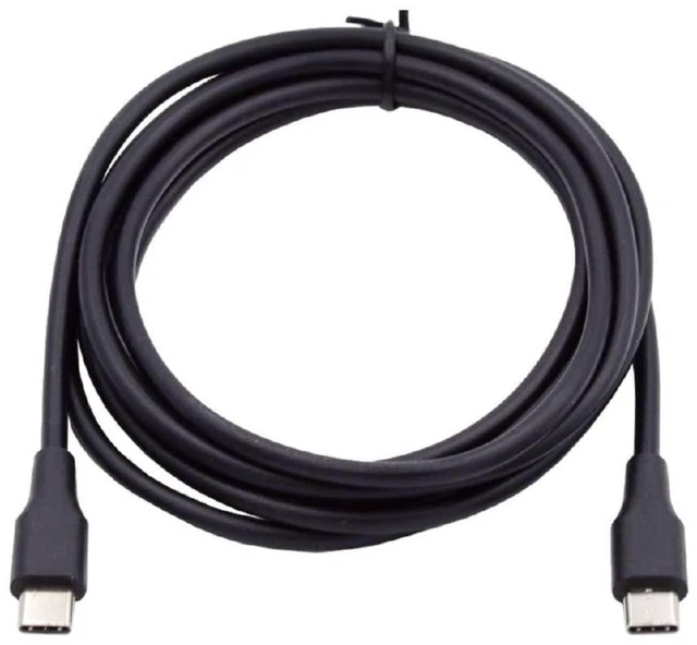 Alt view image 2 of 7 - AJMRTC USB C to USB C Cable 1M Black, USB 2.0 Type C Male to Male Cord, PD 65W Fast Charging & 480Mbps Data Sync, Compatible with MacBook, iPad, Samsung, Lenovo, Dell, HP, USB-C Laptops, Phones, Table