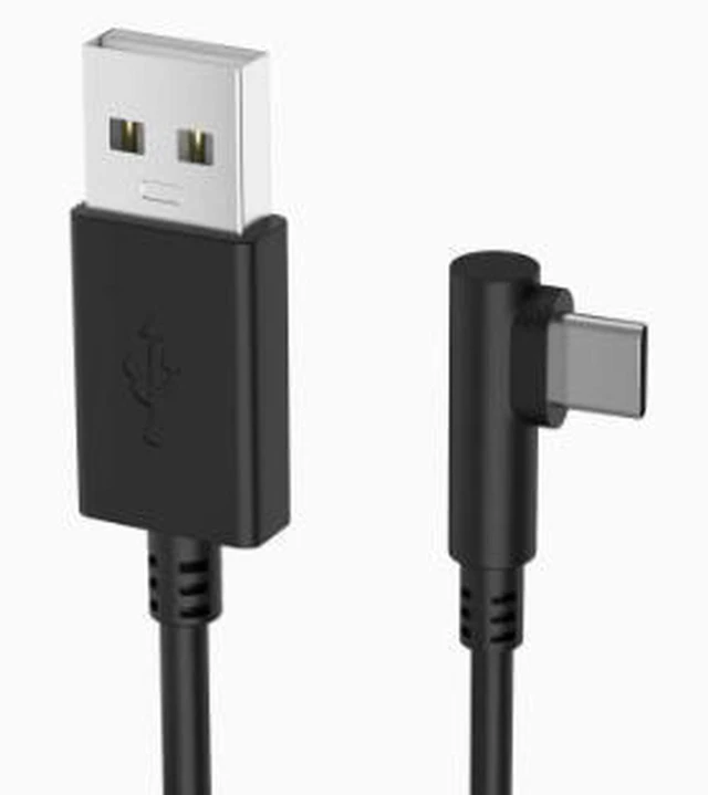 Main image of AJMRTC USB to USB-C Cable 2M Black for Wacom Intuos Pro PTH-460 PTH-660 PTH-860 Drawing Tablet, Digital Pen Tablet Data Transfer Cord, High Speed USB Type C Cable for Graphics Tablet Connection