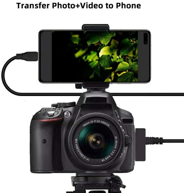 Alt view image 3 of 7 - AJMRTC USB-C Type-C Host to Camera Mini 8P Data Power Cable, Compatible with Coolpix UC-E6 UC-E16 UC-E17, USB C to Mini 8 Pin Cord for Sony DSC-W, Panasonic DMC-S, Casio EX-Z Digital Cameras, Photo