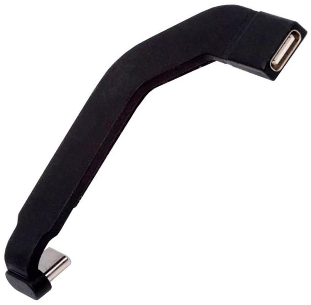 Main image of AJMRTC U Shape Angled USB C Extension Cable, 65W PD Fast Charge Ultra Slim Type C Male to Female Data Cord, USB-C Port Protector Connector for Smartphone, Tablet and USB-C Enabled Devices