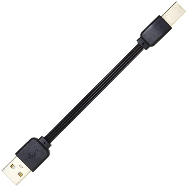 Alt view image 2 of 7 - AJMRTC 13cm USB 2.0 Type A Male to Type B Male Flat Slim FPC Data Cable, Flexible FPC Ribbon Cord, High Speed USB2.0 Transfer Wire for Printer, Scanner, External Hard Disk and USB-B Interface Devices