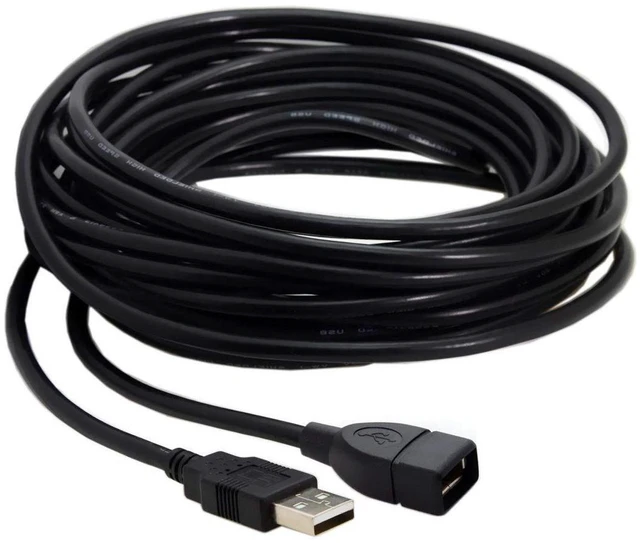 Main image of AJMRTC USB 2.0 Type B to Type A Male Data Cable, Available in 3m 5m 8m Lengths, High Speed Printer Scanner Hard Disk Transfer Cord, 8M Version for Office Equipment Connection