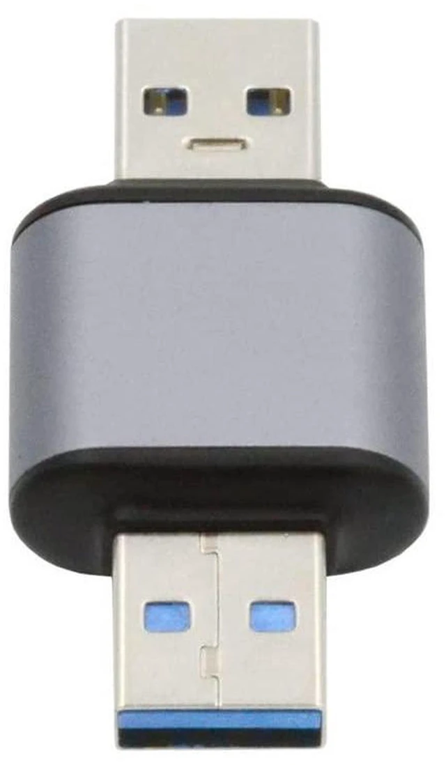 Main image of AJMRTC 10Gbps USB3.0 / USB3.1 Type A Male to Type A Male Data Extension Adapter Cable, High Speed Bidirectional Transfer Cord for Laptop, Desktop PC, External SSD, Flash Drives and USB-A Storage Perip