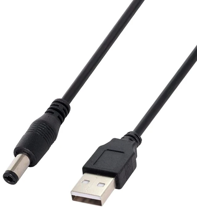 Alt view image 4 of 7 - AJMRTC 80cm USB2.0 Type A Male to 5.5x2.5mm DC Barrel Power Plug Cable, DC 5V Charging Cord, Portable Power Supply Wire for DIY Electronic Projects, Routers, LED Strips and Small 5V DC Devices