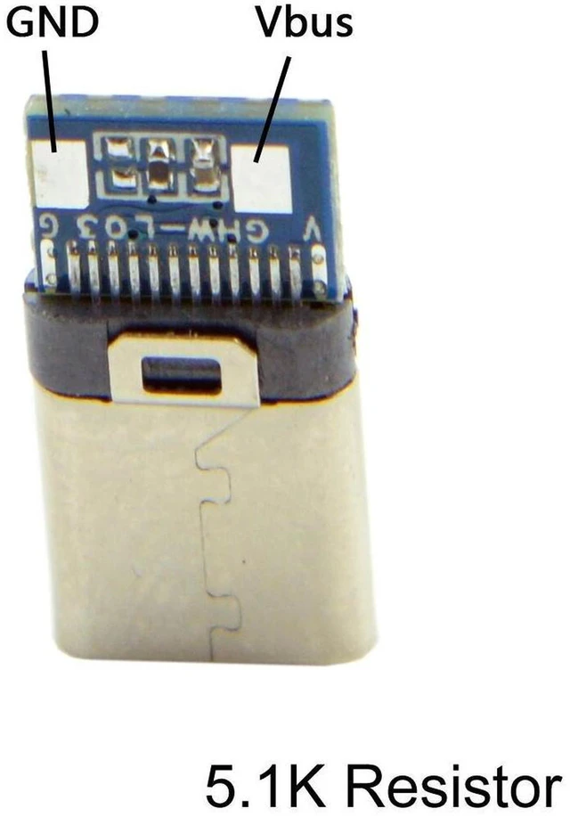 Alt view image 7 of 7 - AJMRTC 5 Sets DIY 24Pin USB 3.1 Type-C Male SMT Connector, USB-C Male Plug with Black Housing Cover, Surface Mount Type Soldering Connector for Cable Assembly & DIY Repair Project