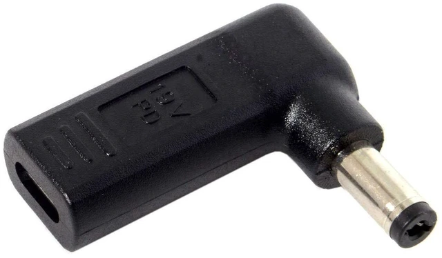 Alt view image 4 of 6 - AJMRTC USB 3.1 Type-C to DC 20V PD Trigger Emulator Adapter, 90 Degree Angled USB-C PD Power Converter with 5.5x2.1mm Barrel Plug for Devices with 5.5*2.1mm DC Jack