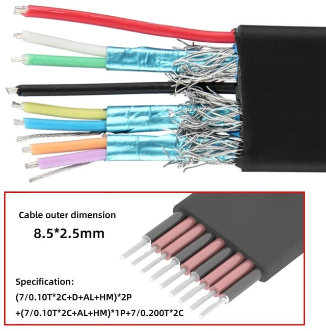 Alt view image 3 of 7 - AJMRTC 50cm Ultra Flat Slim Dual Port USB 3.0 Type-A Female Panel Mount Cable, 2 USB3.0 A Female to Motherboard 20Pin 19Pin Internal Header Cord, Front Panel USB Extension Wire for PC Case Motherboard